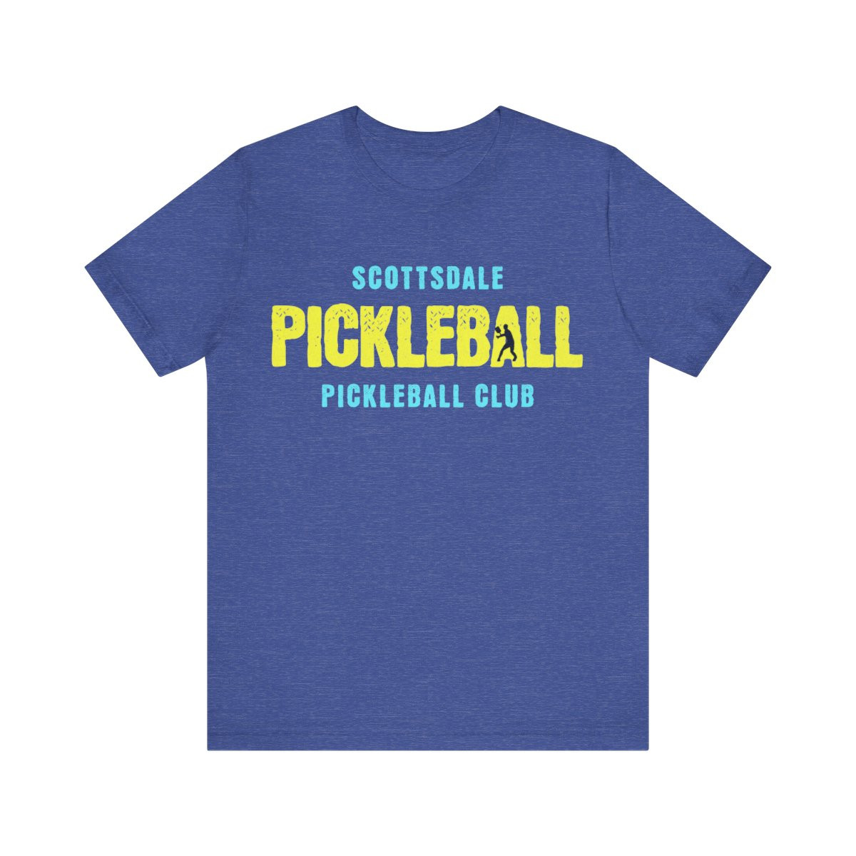 Scottsdale Pickleball CLub. Men and women's pickleball funny t-shirt.  Unisex Jersey Short Sleeve Tee. Great gift.