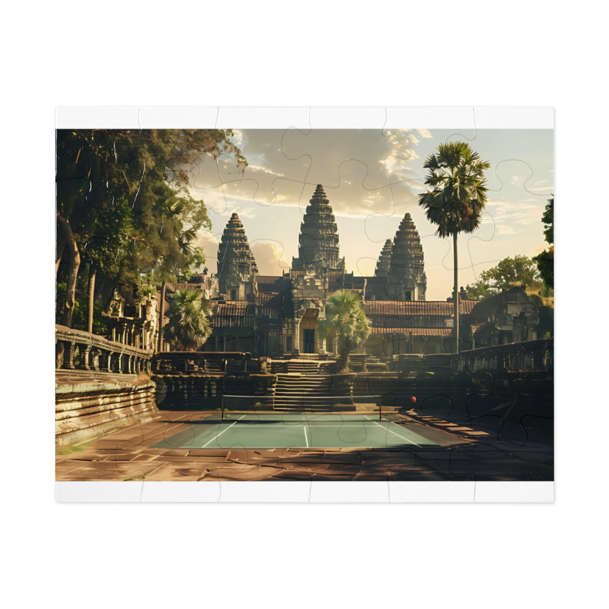 Cambodia Pickleball JIGSAW PUZZLE (30, 110, 252, 500,1000-Piece)