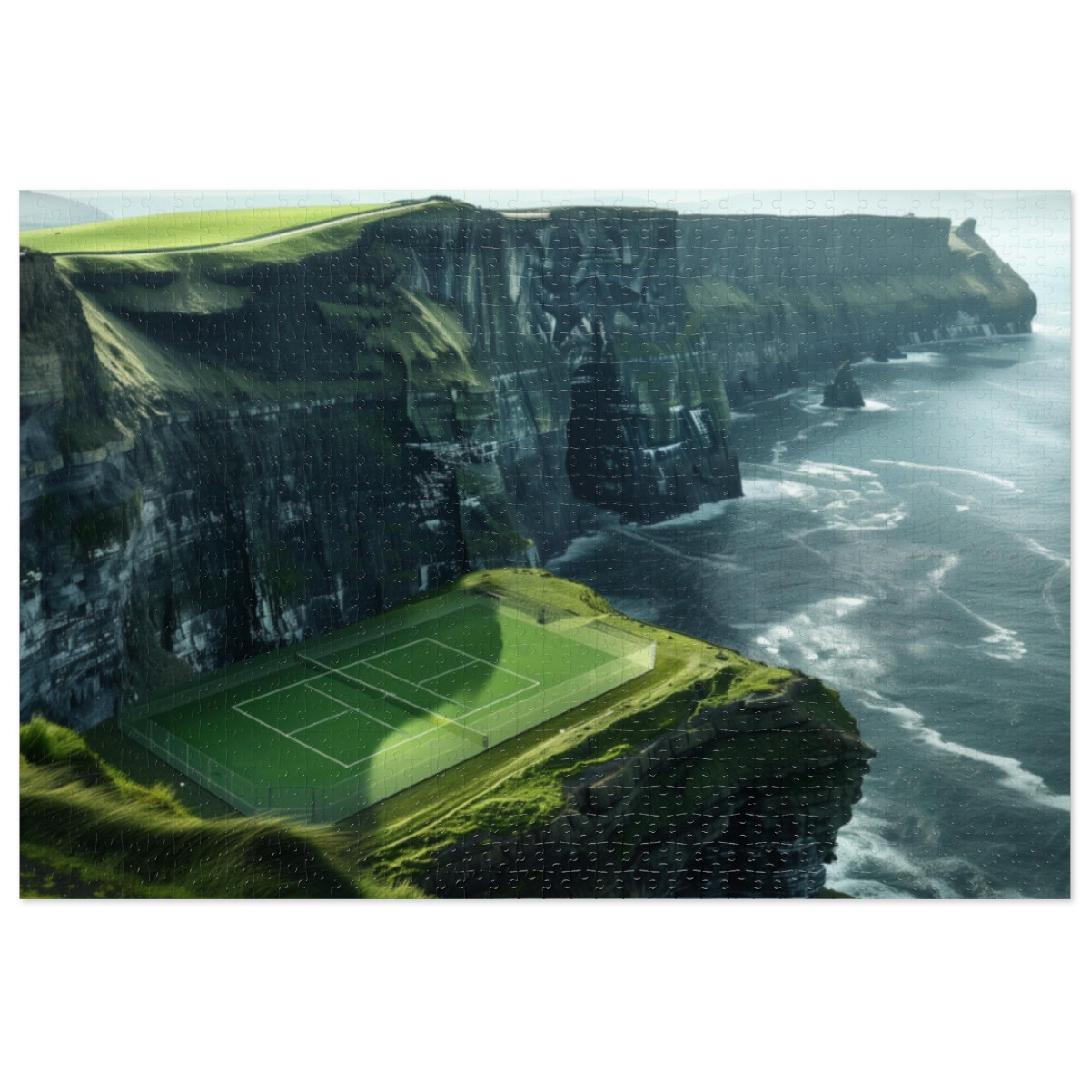 Cliffs of Moher, Ireland. Incredible Pickleball. JIGSAW PUZZLE (30, 110, 252, 500,1000-Piece)