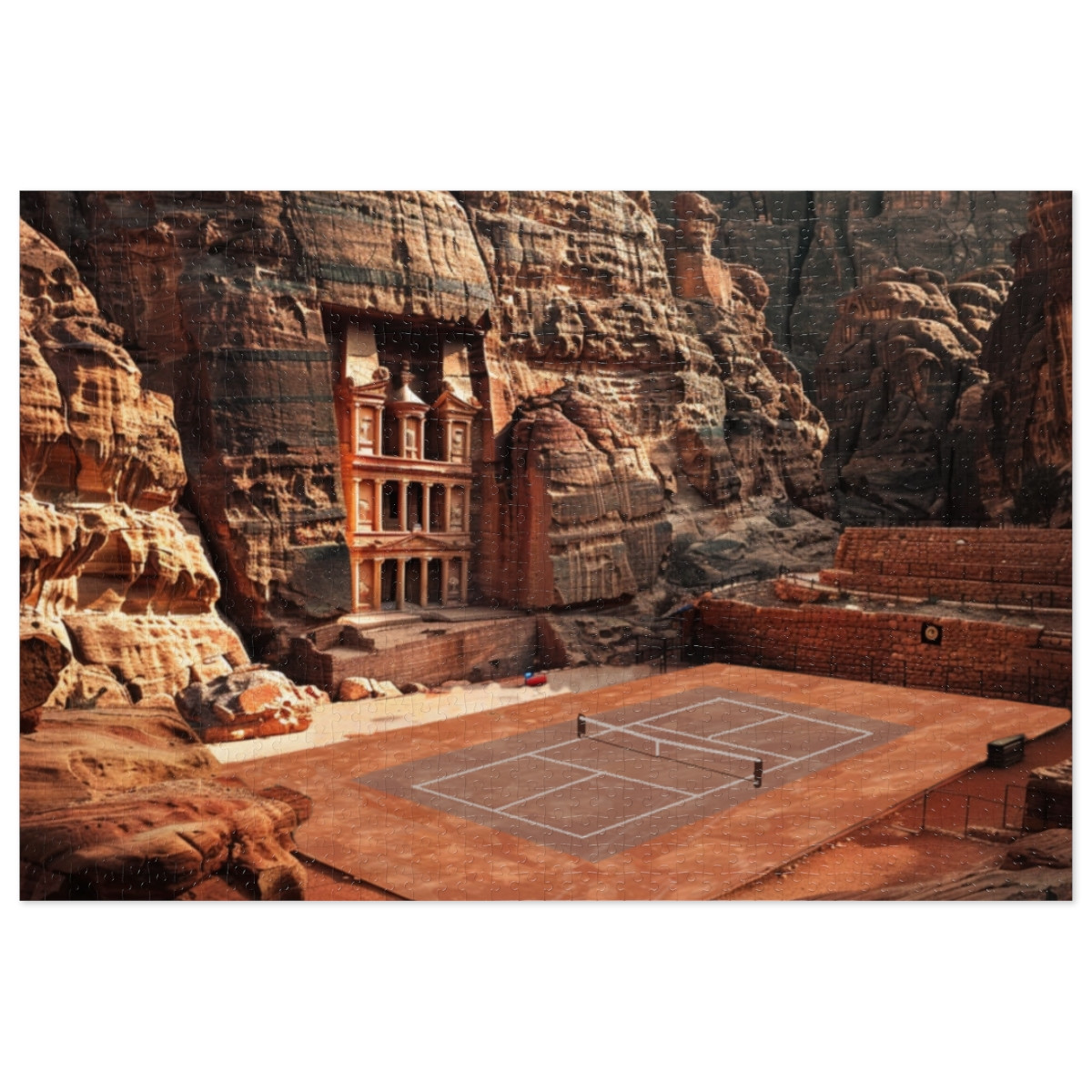 Petra, Jordan. Pickleball. JIGSAW PUZZLE (30, 110, 252, 500,1000-Piece)