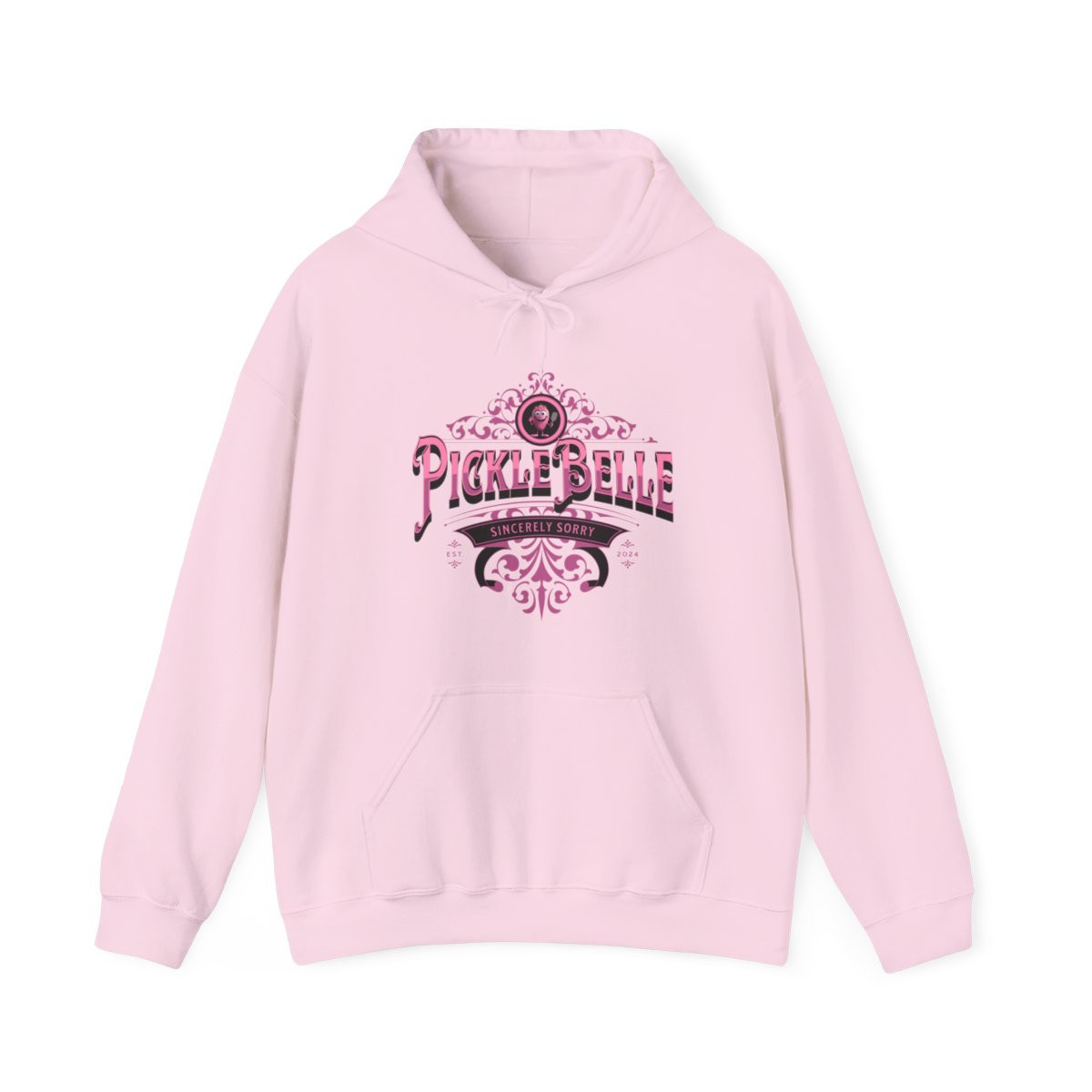 PickleBelle. Funny Pickleball HOODIE. Unisex Heavy Blend™ Hooded Sweatshirt