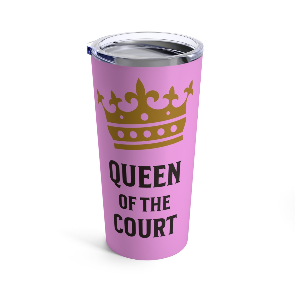 Queen of the Court. Pickleball. Tumbler 20oz