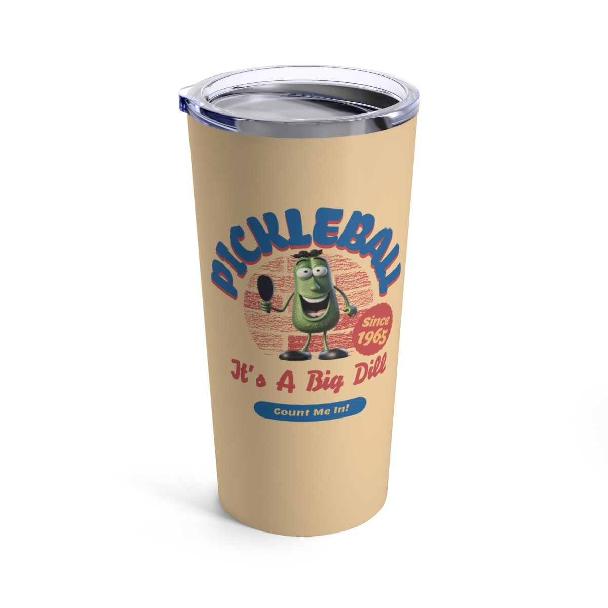 Pickleball. It's kinda of a big deal. Tumbler 20oz
