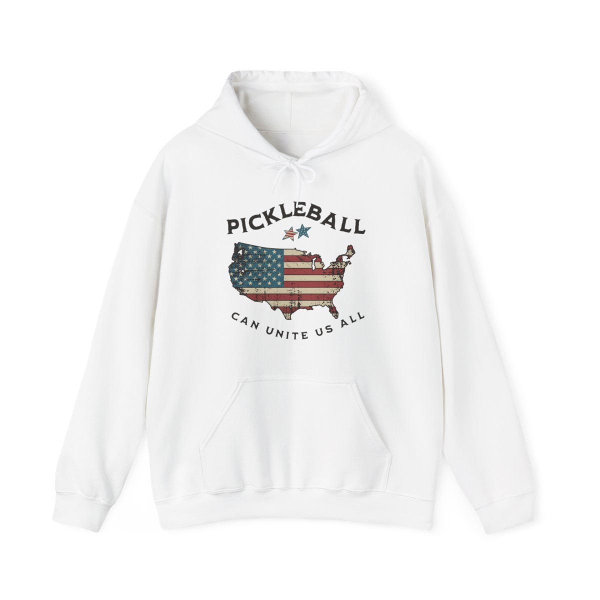 Pickleball Can Unite Us. All. Funny Pickleball HOODIE. Unisex Heavy Blend™ Hooded Sweatshirt. Perfect gift.