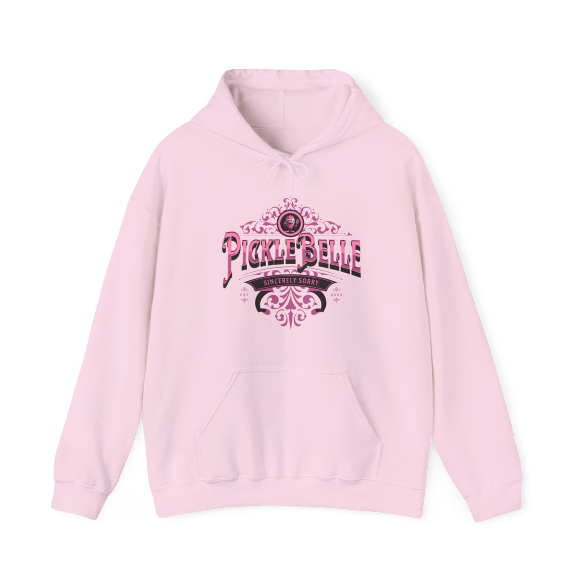 PickleBelle. Funny Pickleball HOODIE. Unisex Heavy Blend™ Hooded Sweatshirt. Perfect gift.