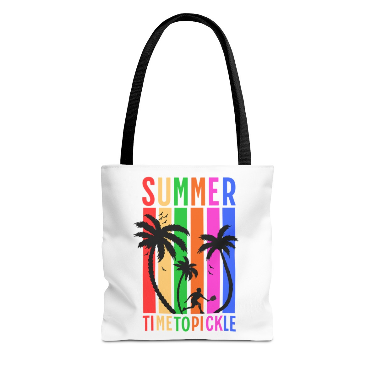 Summer.  Time to pickle. Pickleball.Tote Bag (AOP)