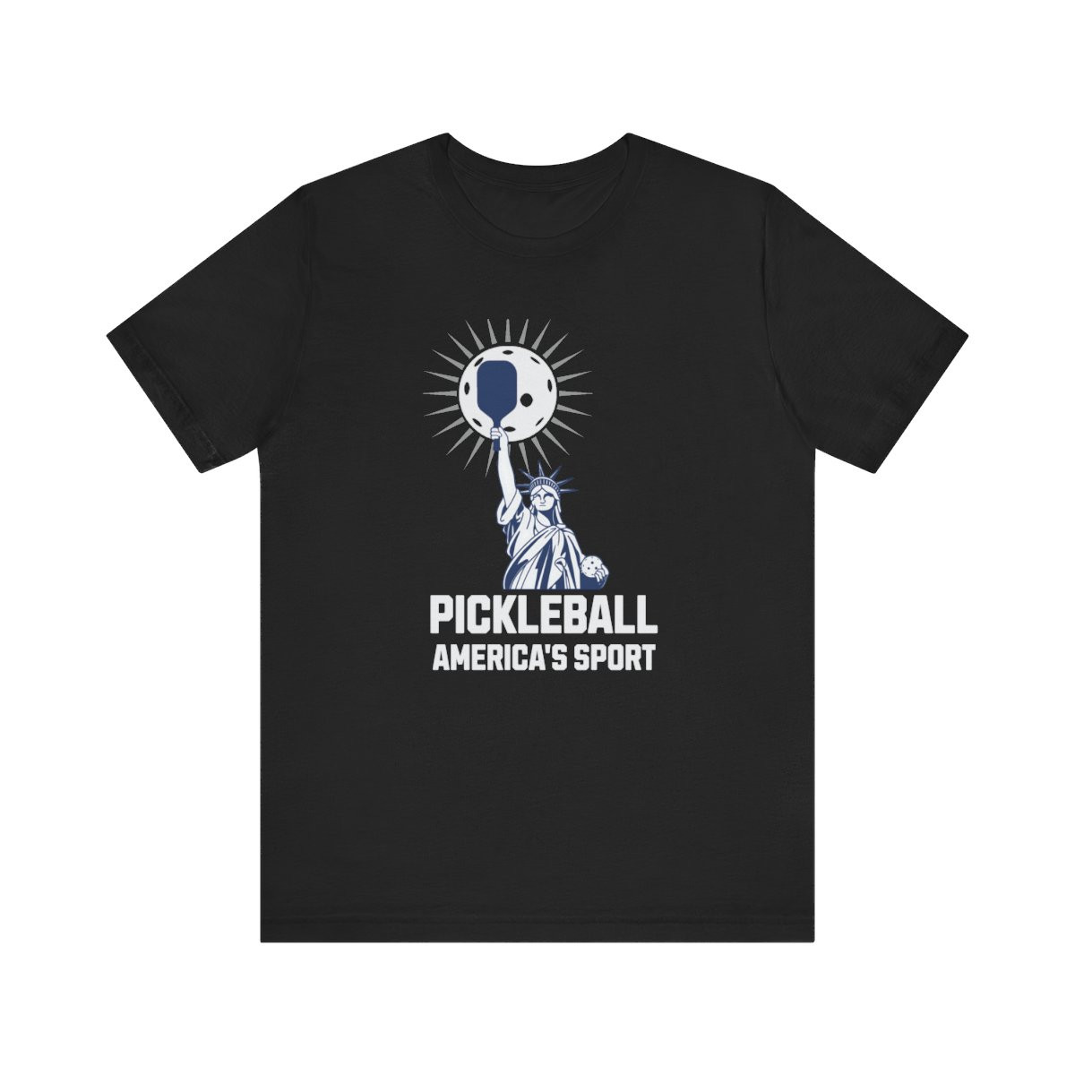 Pickleballl. America's Sport. Unisex Jersey Short Sleeve Tee