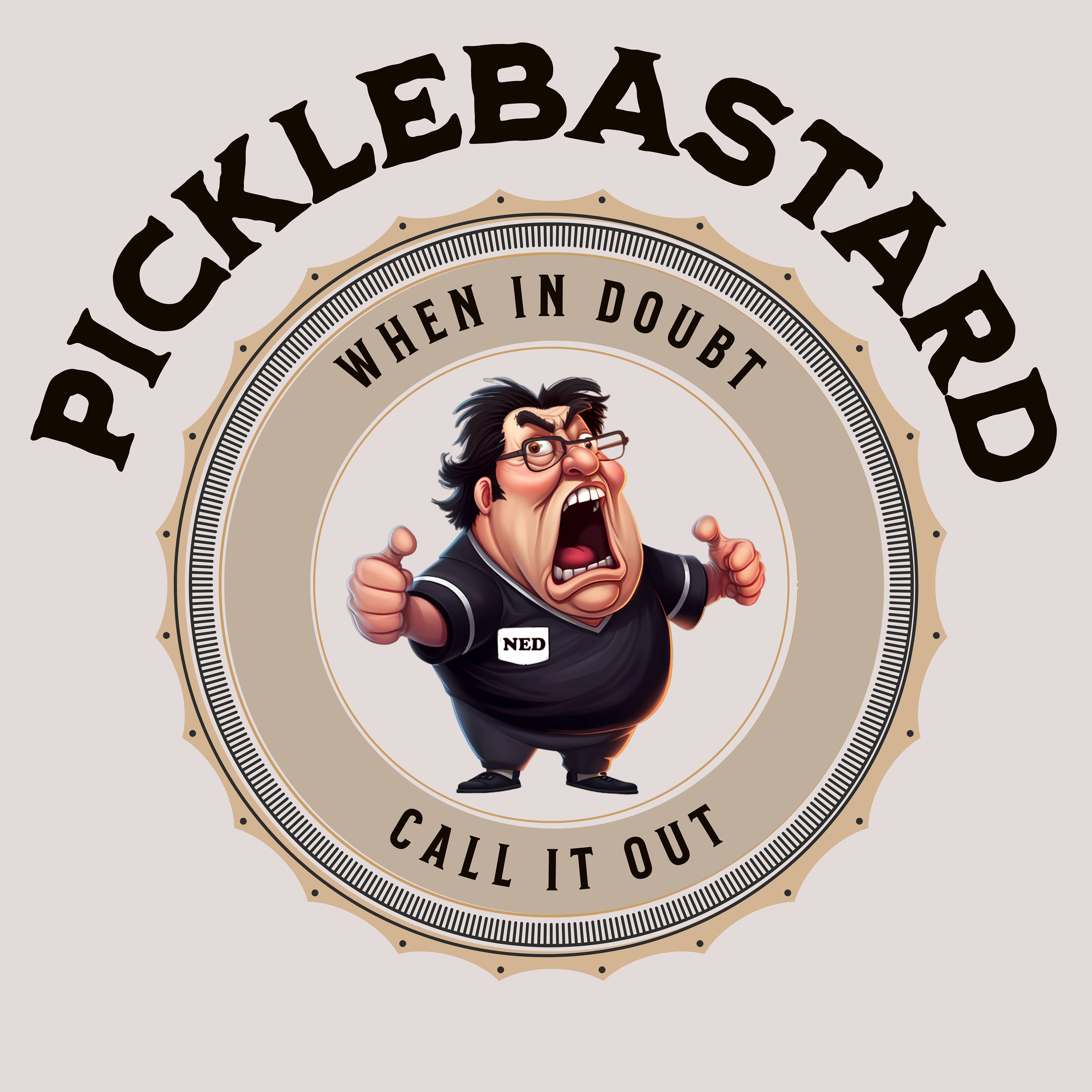 Picklebastard, Pickleball.. Funny t-shirt. Unisex Jersey Short Sleeve TEE SHIRT