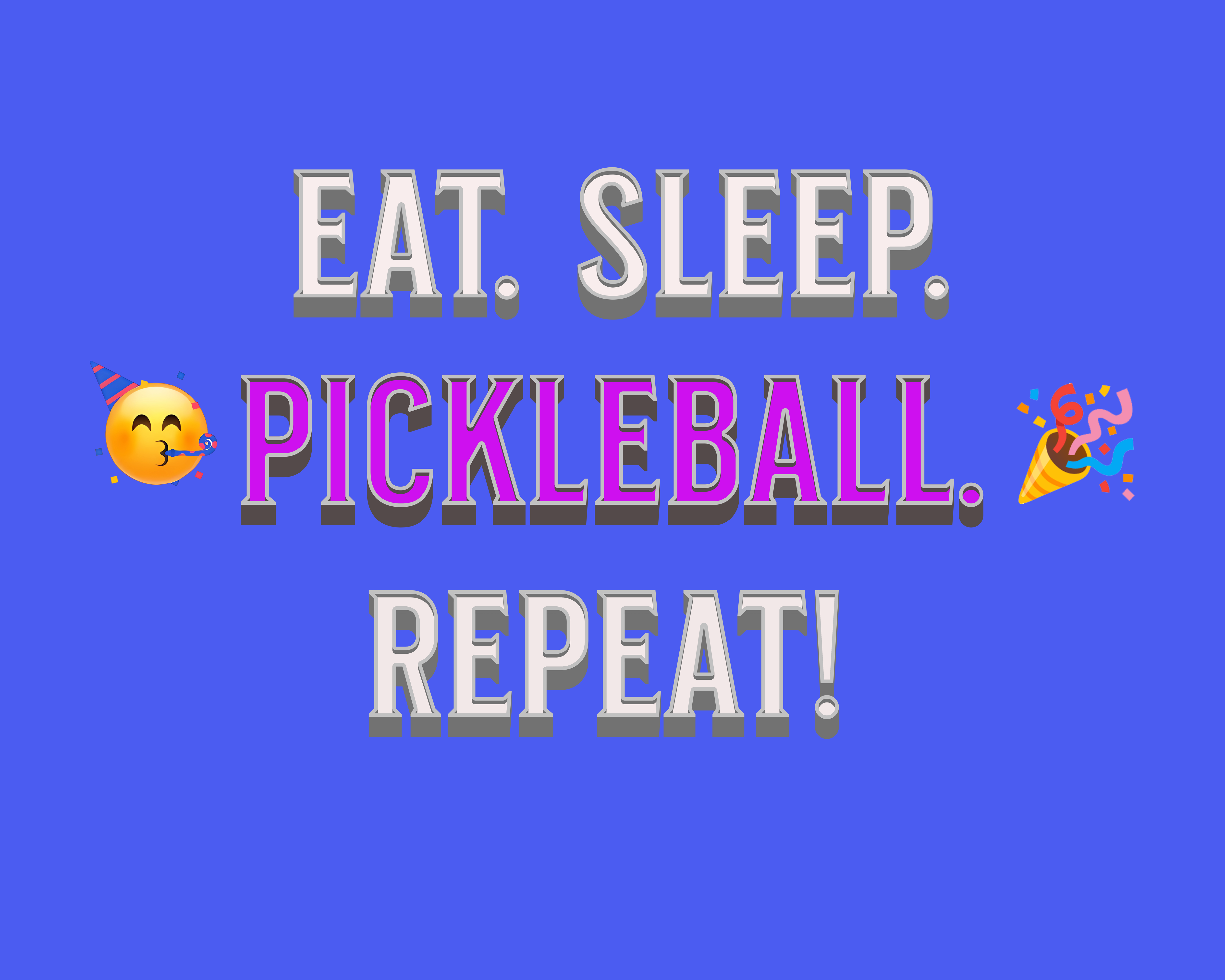 Eat, Sleep, Pickleball tshirt, funny tshirt Unisex Jersey Short Sleeve TEE SHIRT
