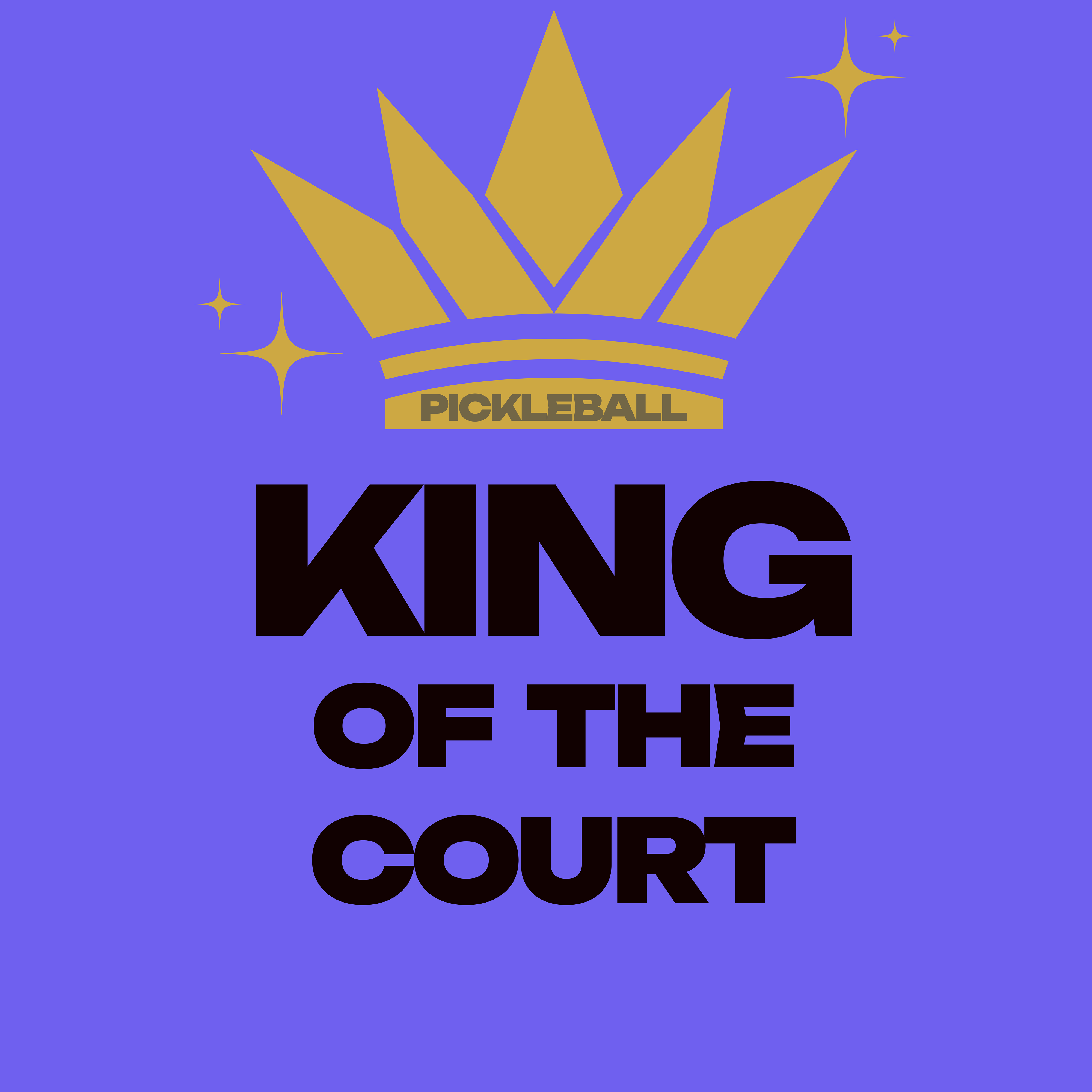 King of the Court, Pickleball.. Funny t-shirt. Unisex Jersey Short Sleeve TEE SHIRT.