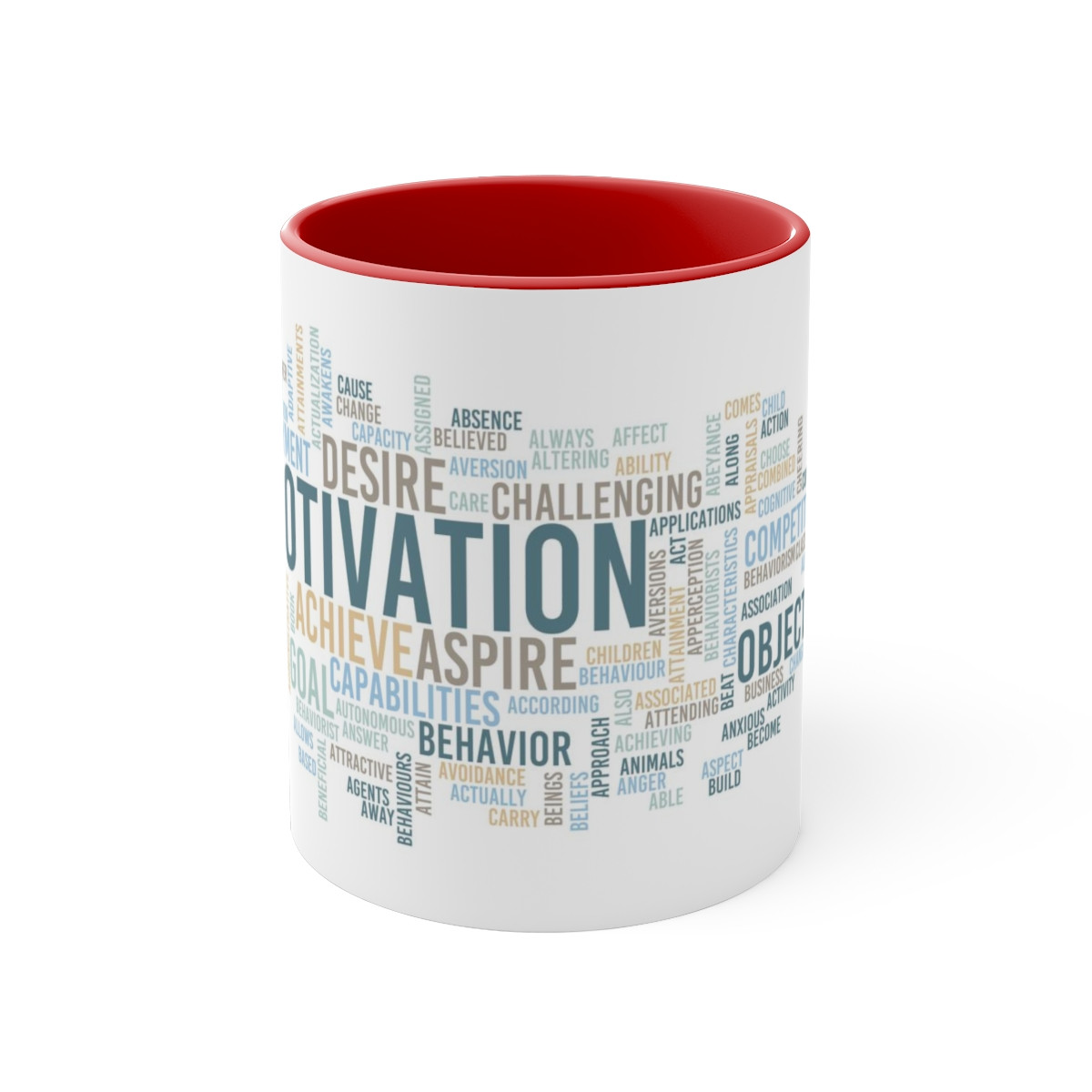 Kiveos Motivation Accent Coffee Mug, 11oz