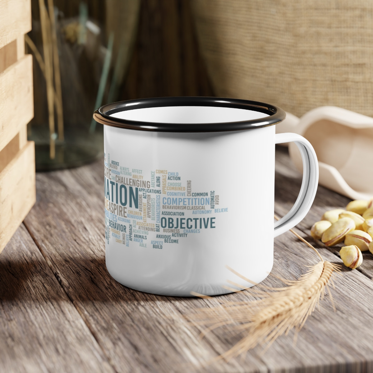 Kiveos Motivation Enamel Camp Cup