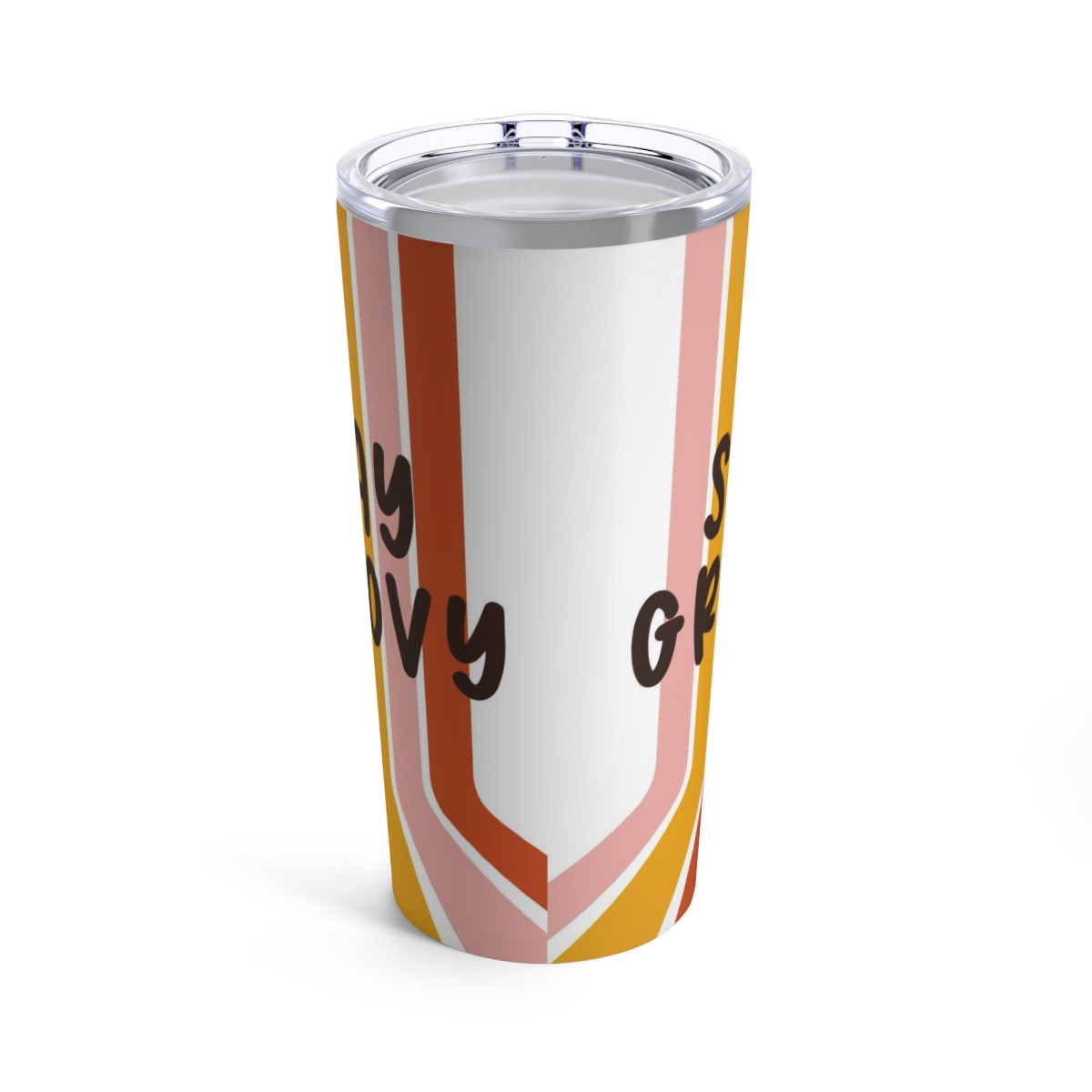 Kiveos Stay Groovy Tumbler 20oz