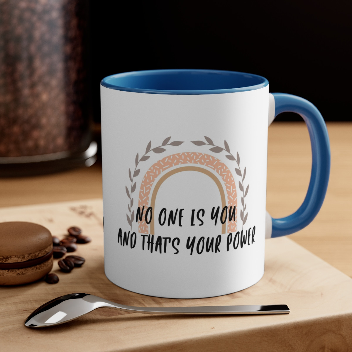 Kiveos Motivation 01 Accent Coffee Mug, 11oz