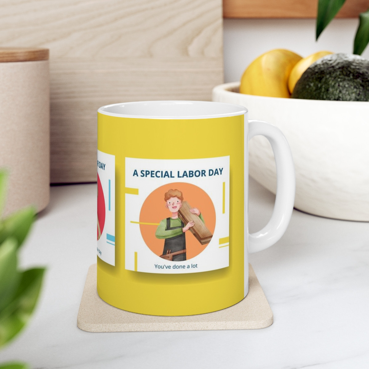 Kiveos Special Labor Day Ceramic Mug 11oz
