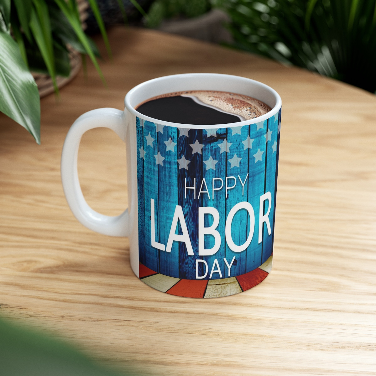 Kiveos Happy Labor Day 02 Ceramic Mug 11oz
