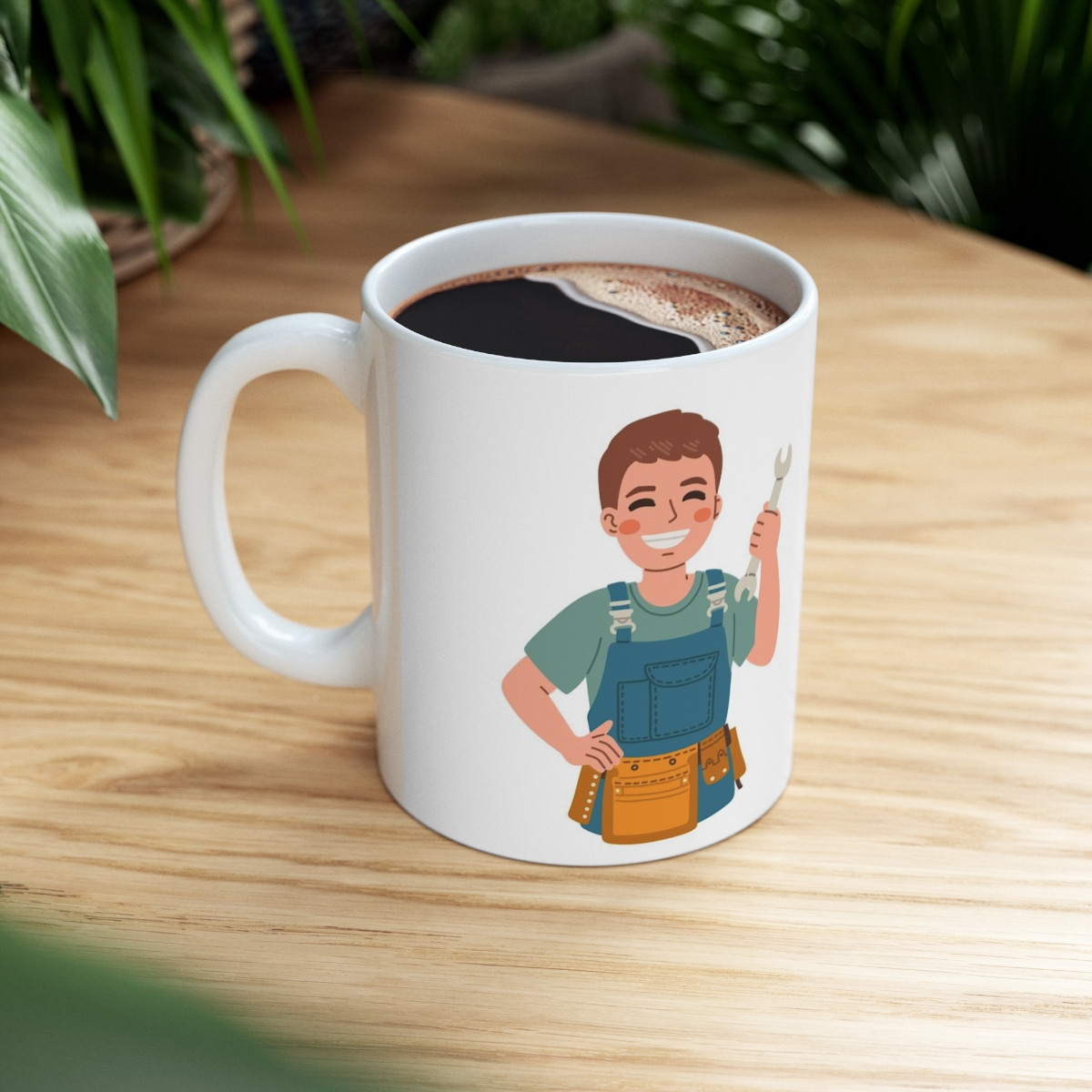 Kiveos Happy Labor Day Ceramic Mug 11oz