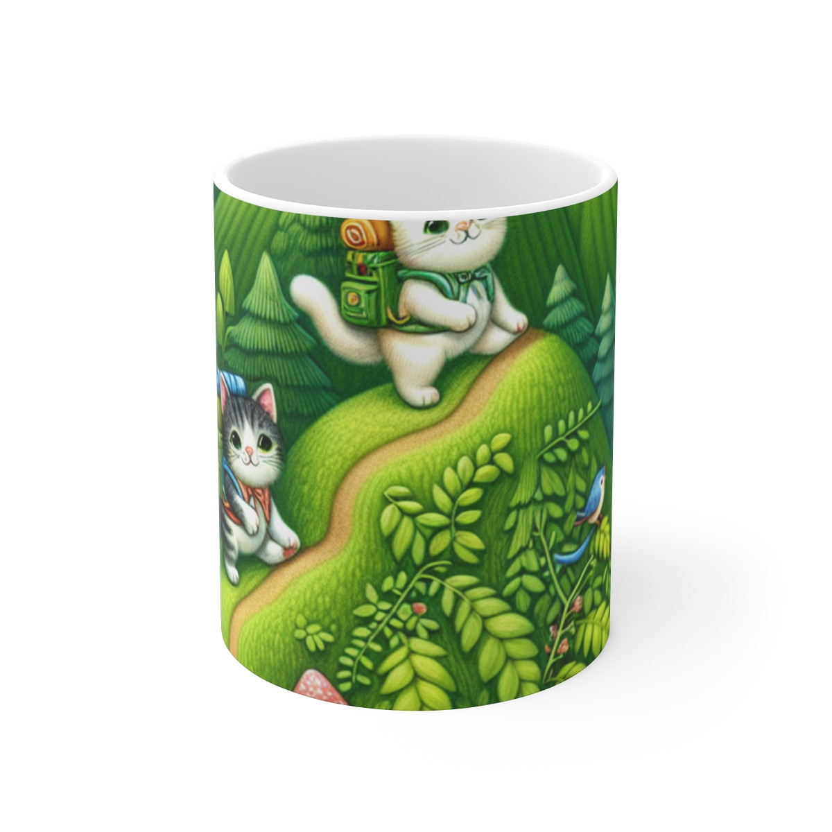 A Furry Feline's Fantastic Journey - Mug 11oz