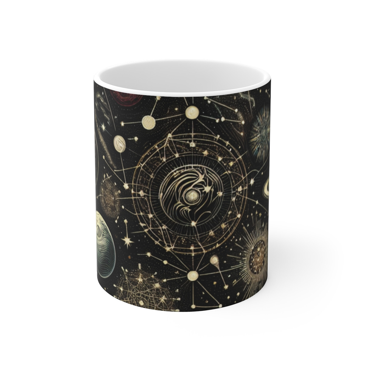 "Cosmic Ballet Unveiled" - Mug 11oz