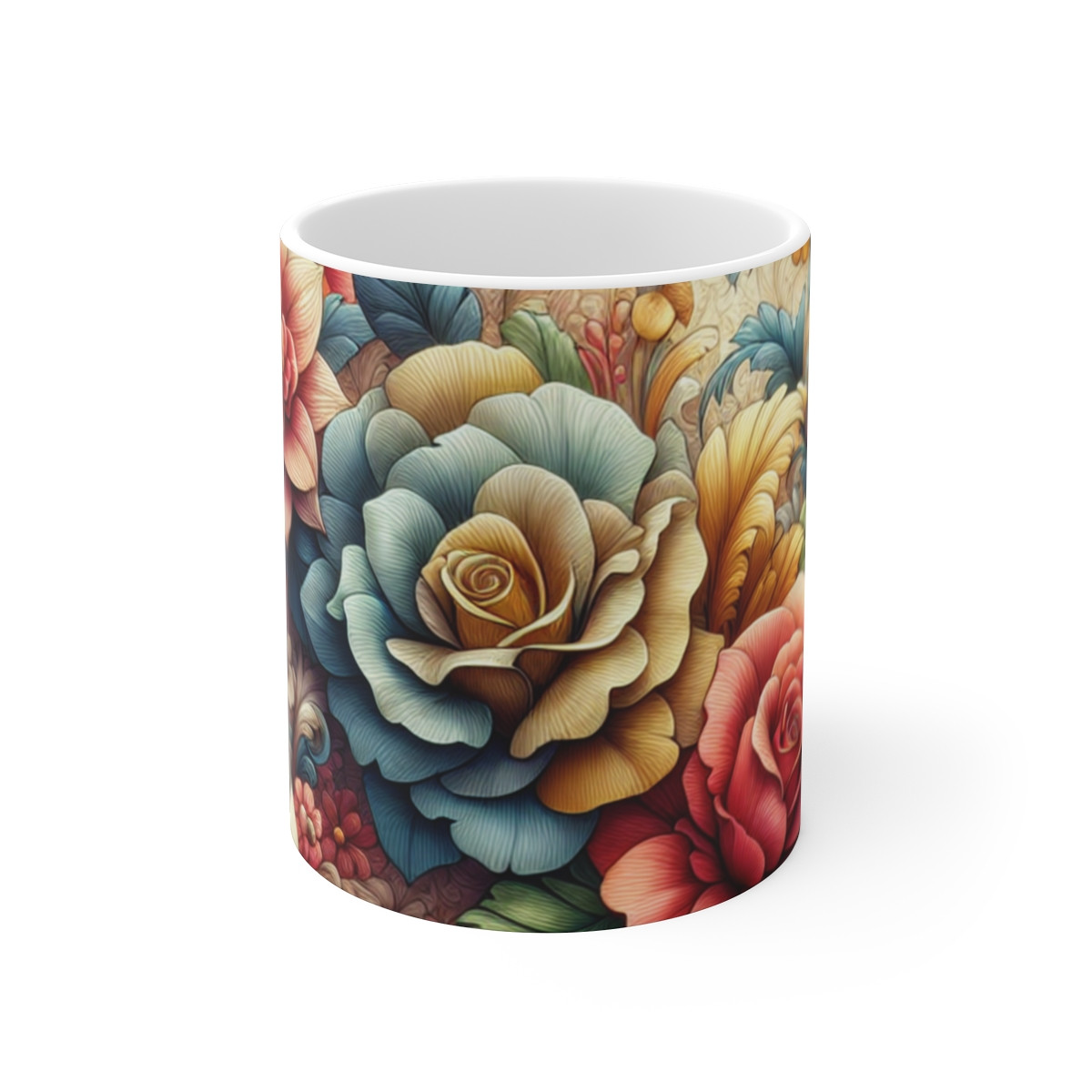 "Floral Harmony Dream" - Mug 11oz