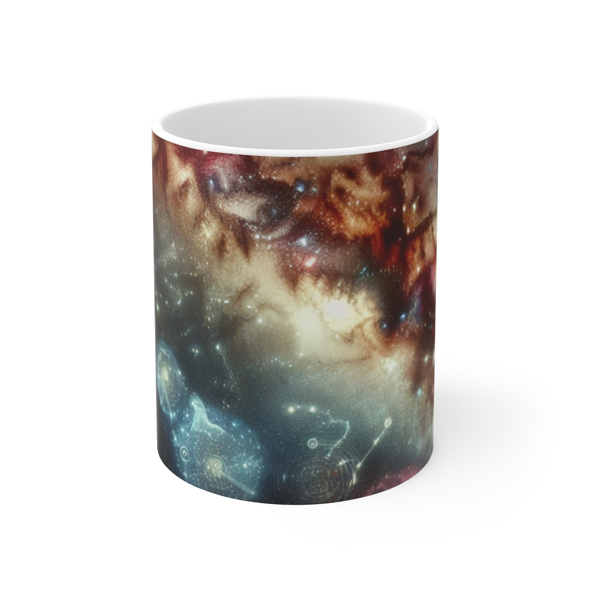 "Cosmic Ballet: A Night's Magic" - Mug 11oz