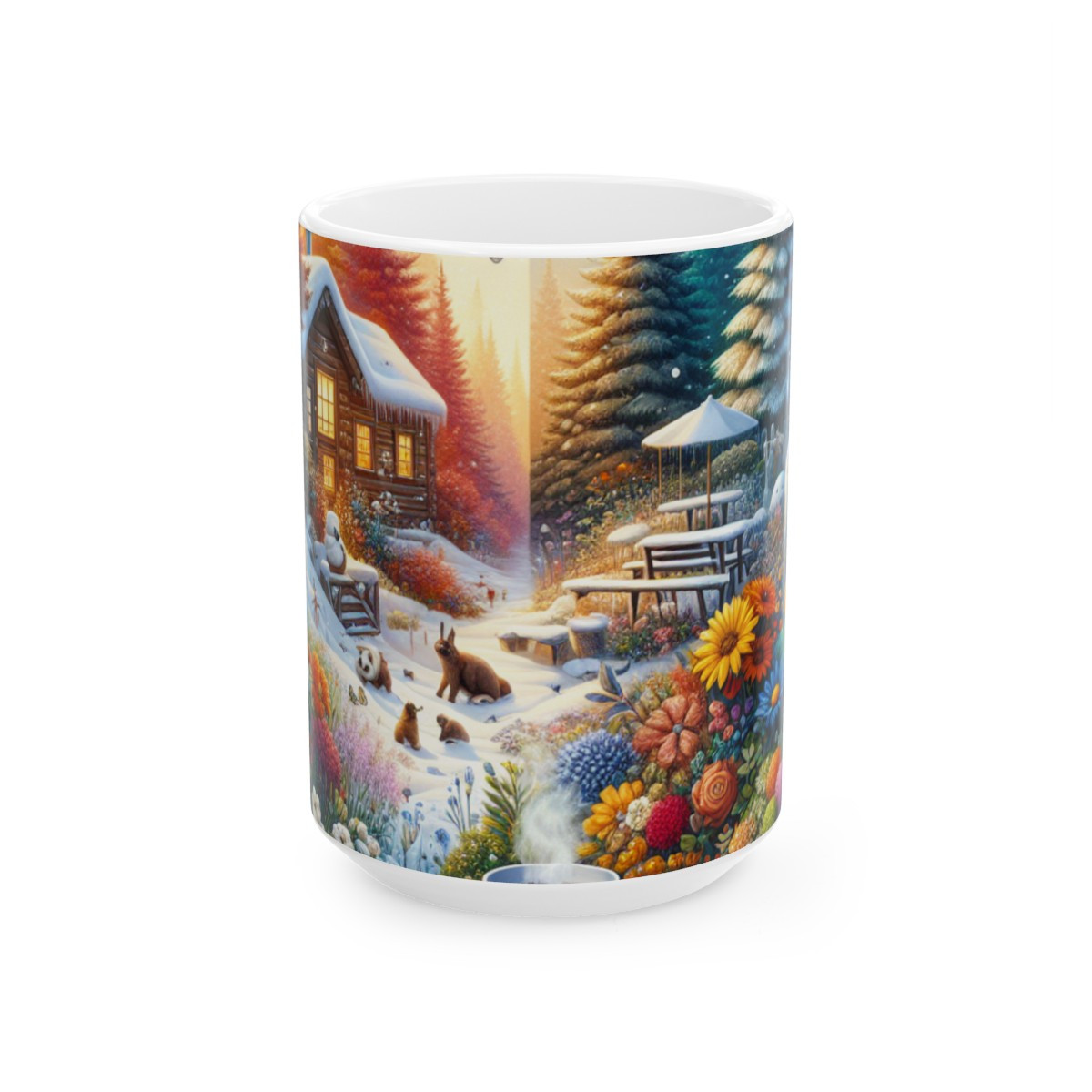 "Seasonal Whispers" - Mug 15oz