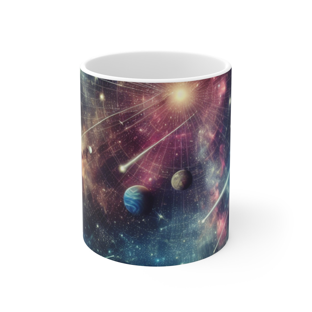 "Cosmic Ballet: Night's Majesty" - Mug 11oz