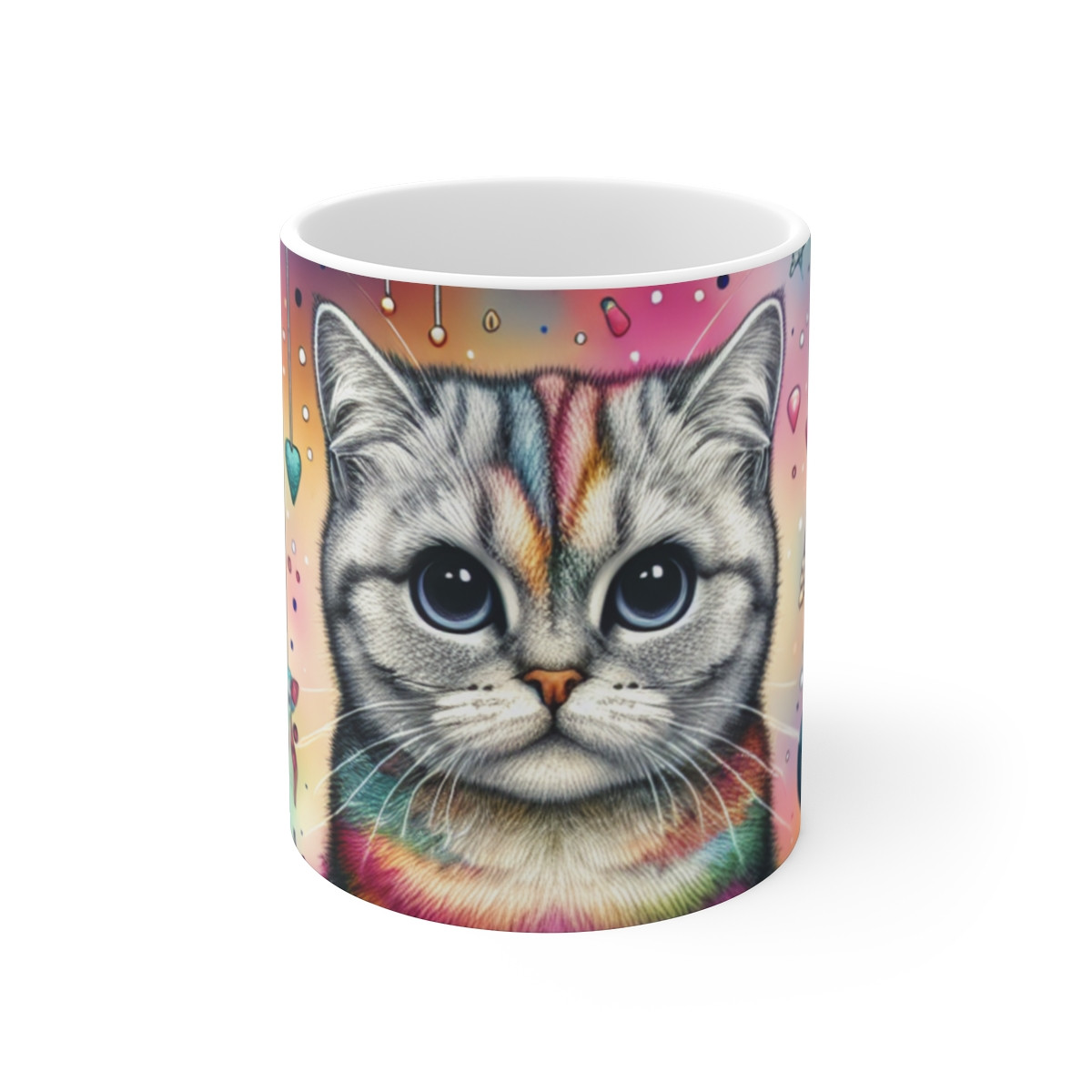 Whiskers' Purrfect Playtime - Mug 11oz