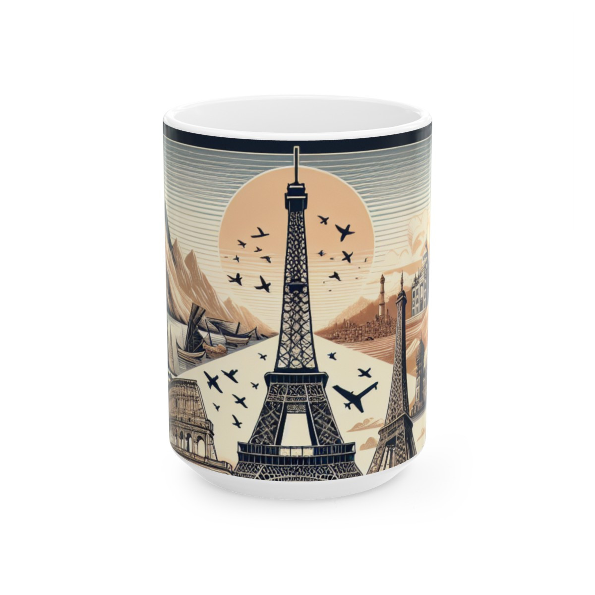 Nomadic Skylines - Mug 15oz