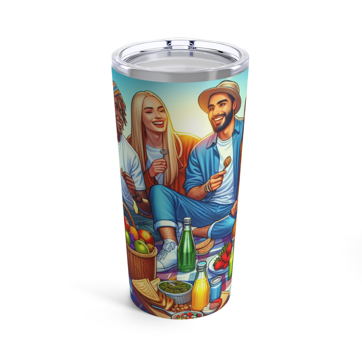 Cherished Chums Commemorative Tumbler - Tumbler 20oz