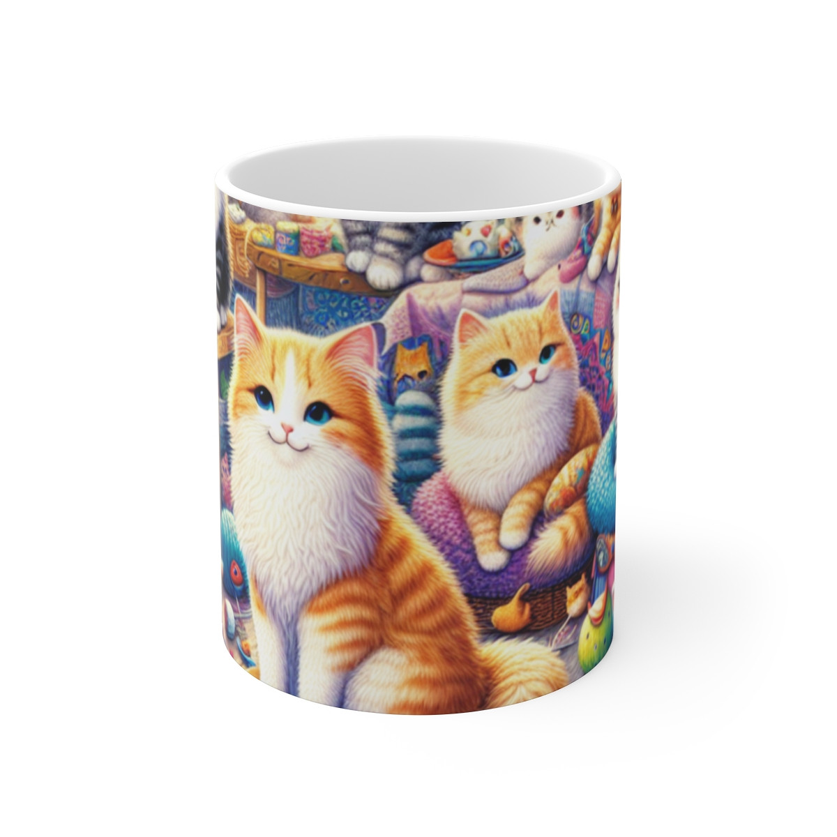 Whiskers Whimsy Charm - Mug 11oz