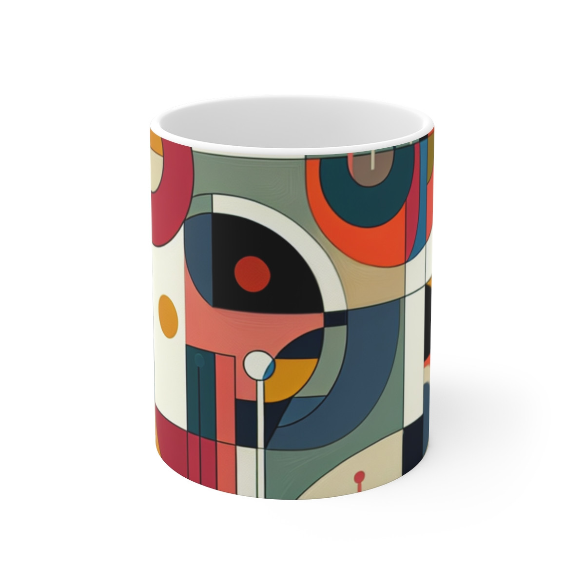 The Dance of Shapes and Hues - Mug 11oz