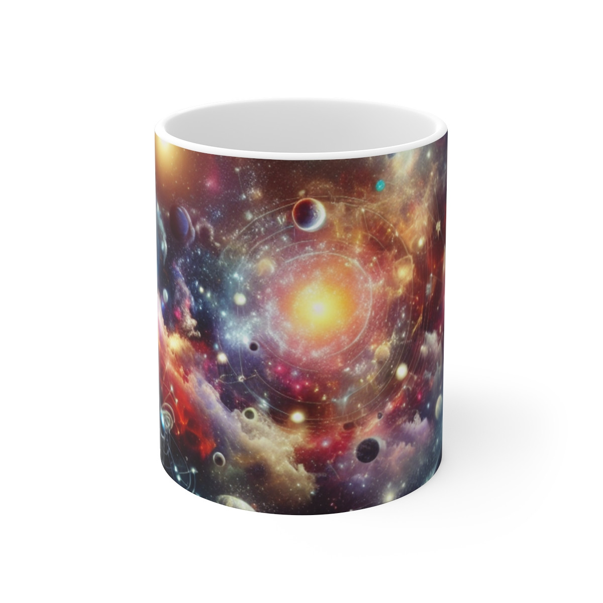 Universe's Ballet in Twilight - Mug 11oz