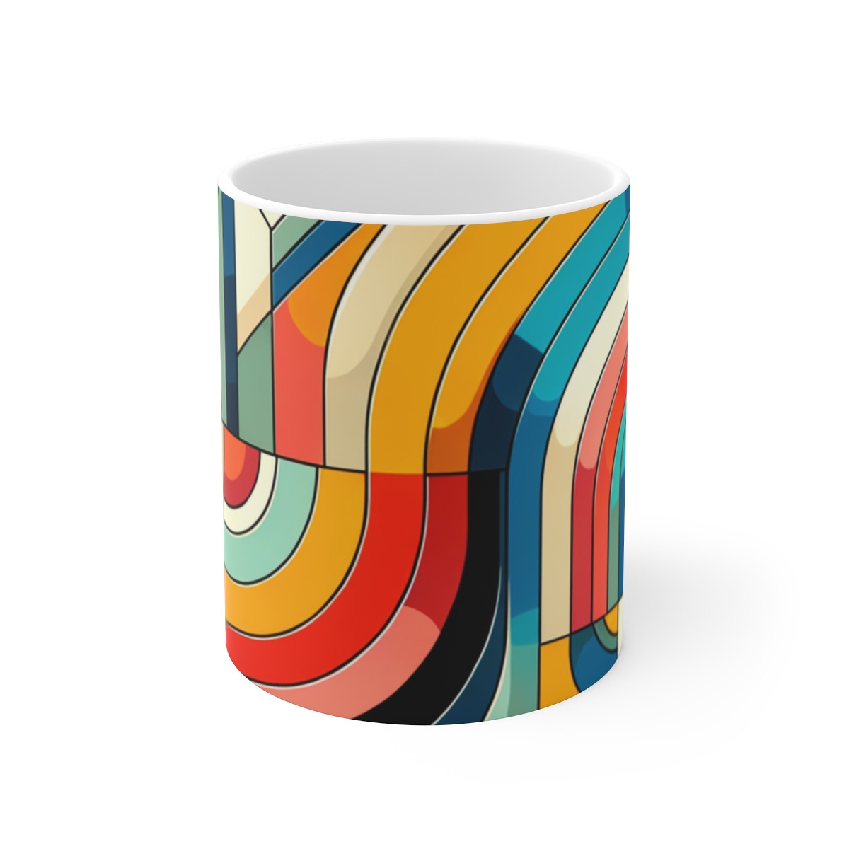 Dance of Vivid Dimensions - Mug 11oz