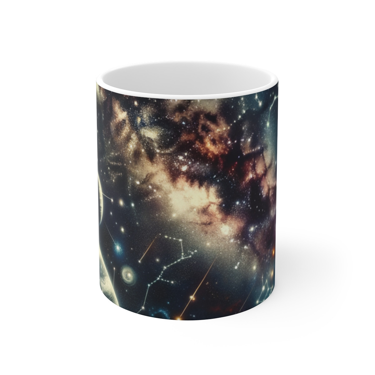 Cosmic Ballet: Night's Symphony - Mug 11oz
