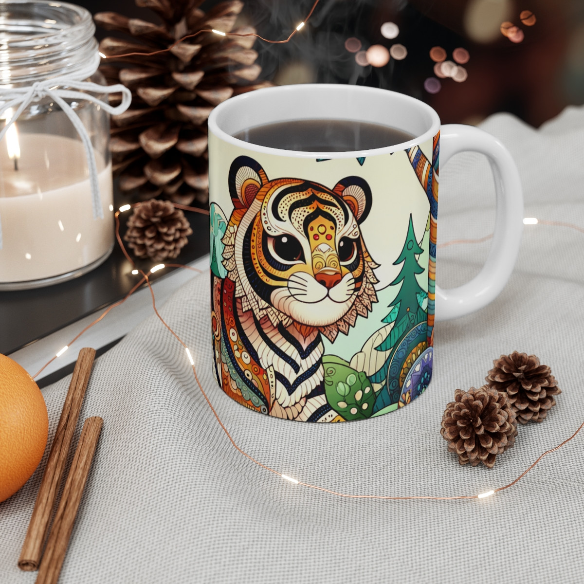 Stripes of Mischief - Mug 11oz