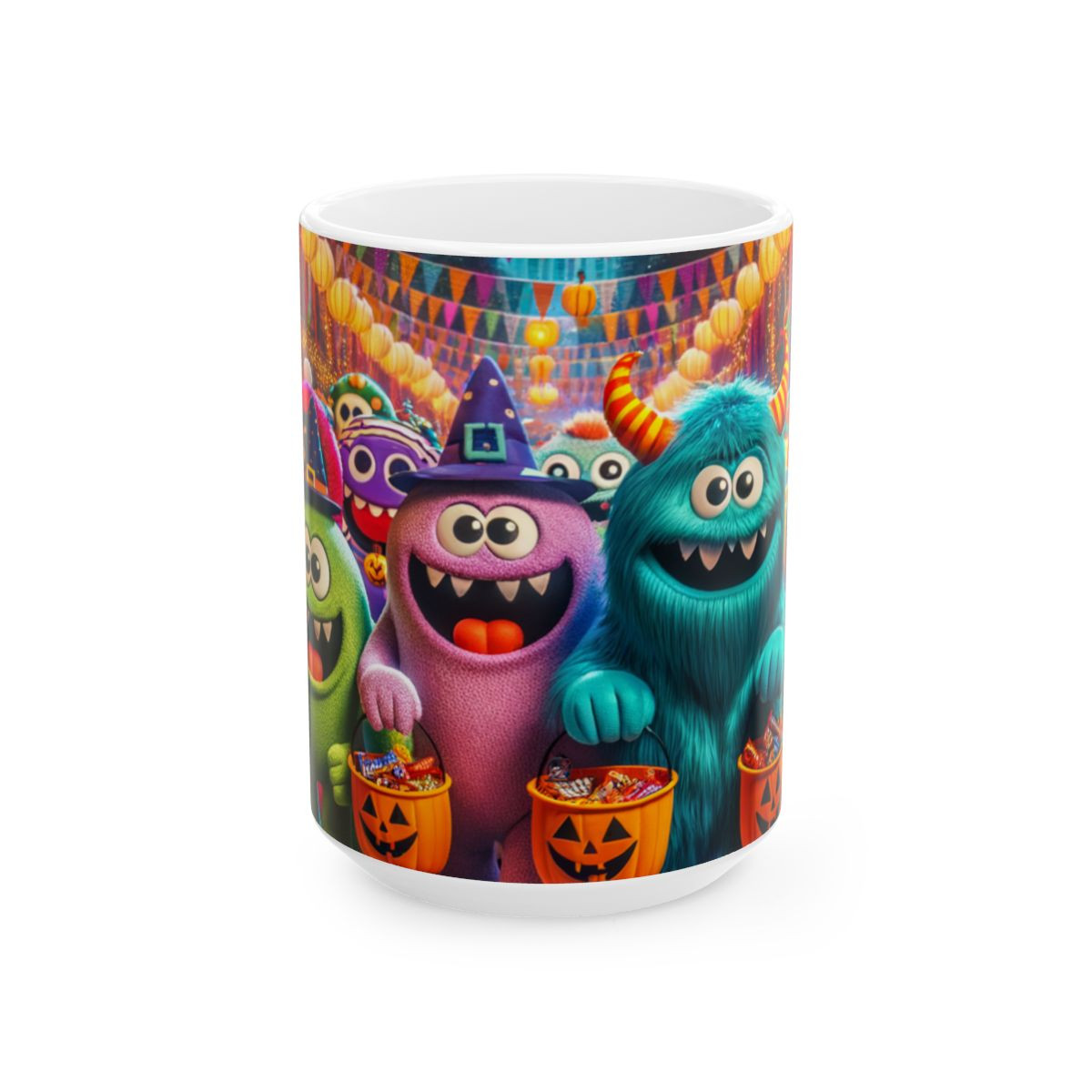 Friendly Monsters Parade - Mug (11oz/15oz)