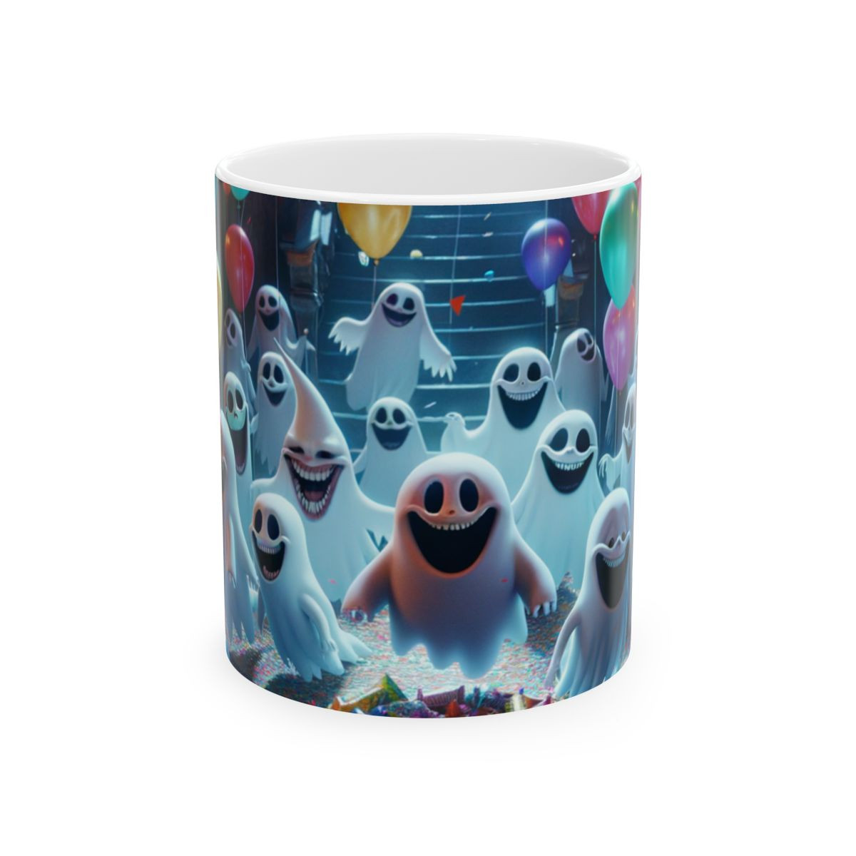 Cartoon Ghosts - Mug (11oz/15oz)