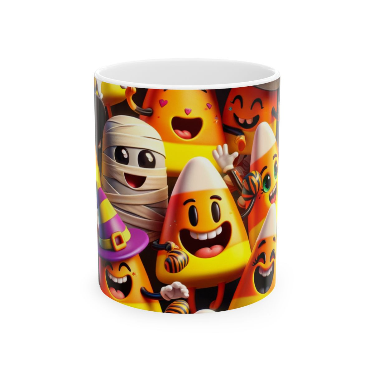 Candy Corn Characters - Mug (11oz/15oz)