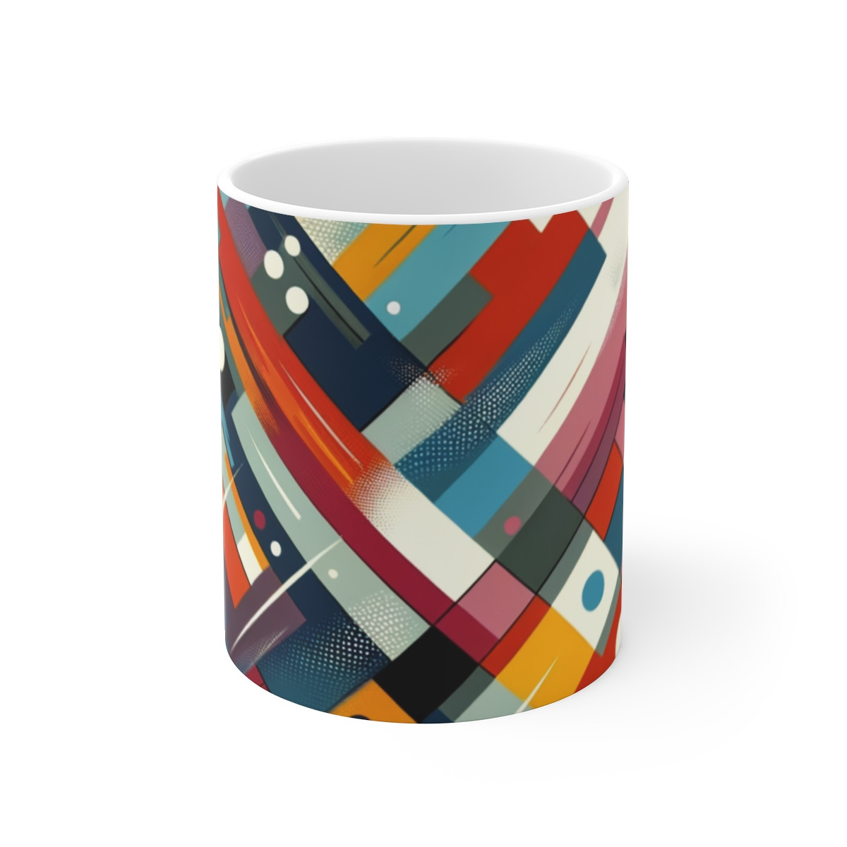 Symphony of Vivid Contours - Mug 11oz