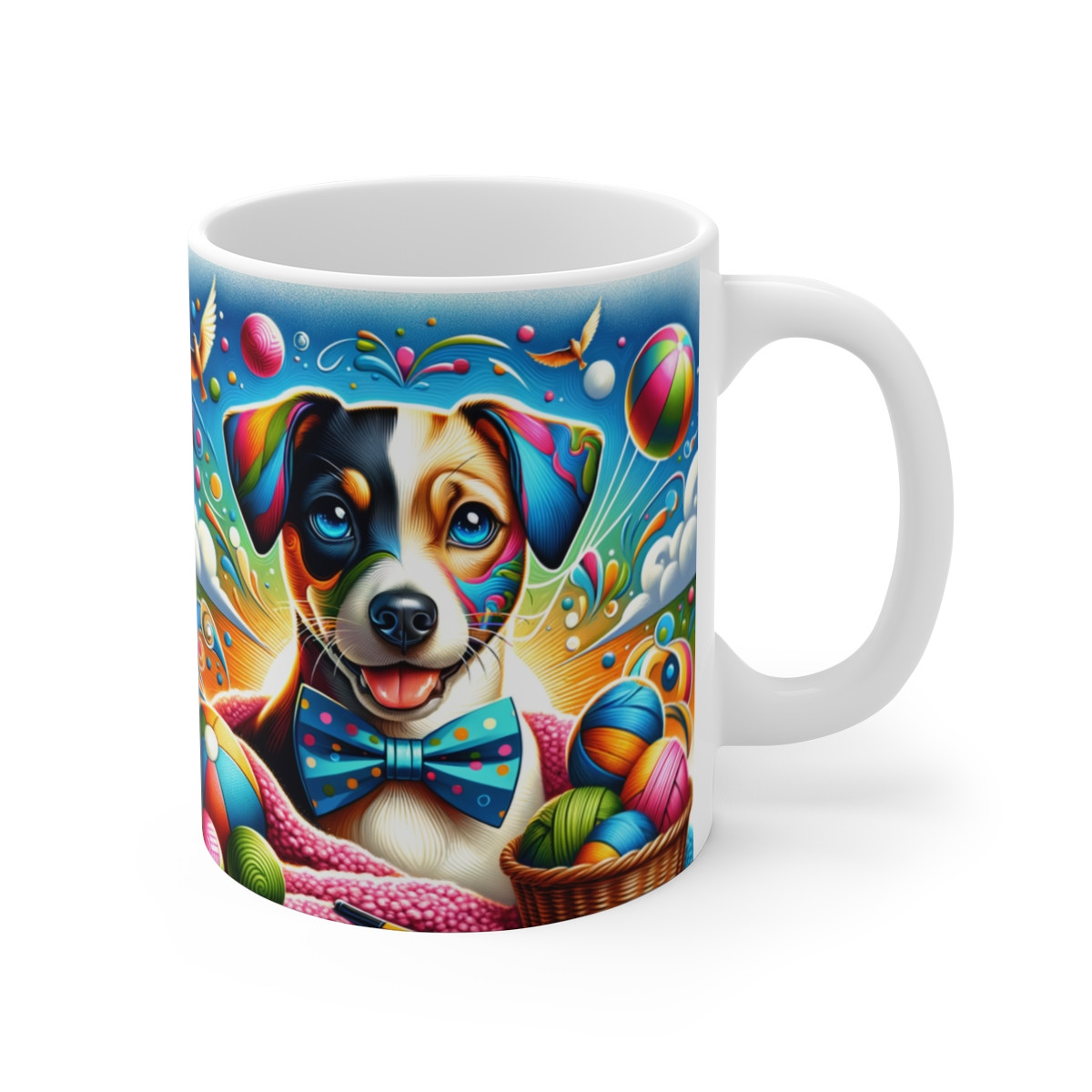 Pawsome Frolicking Fido - Mug 11oz