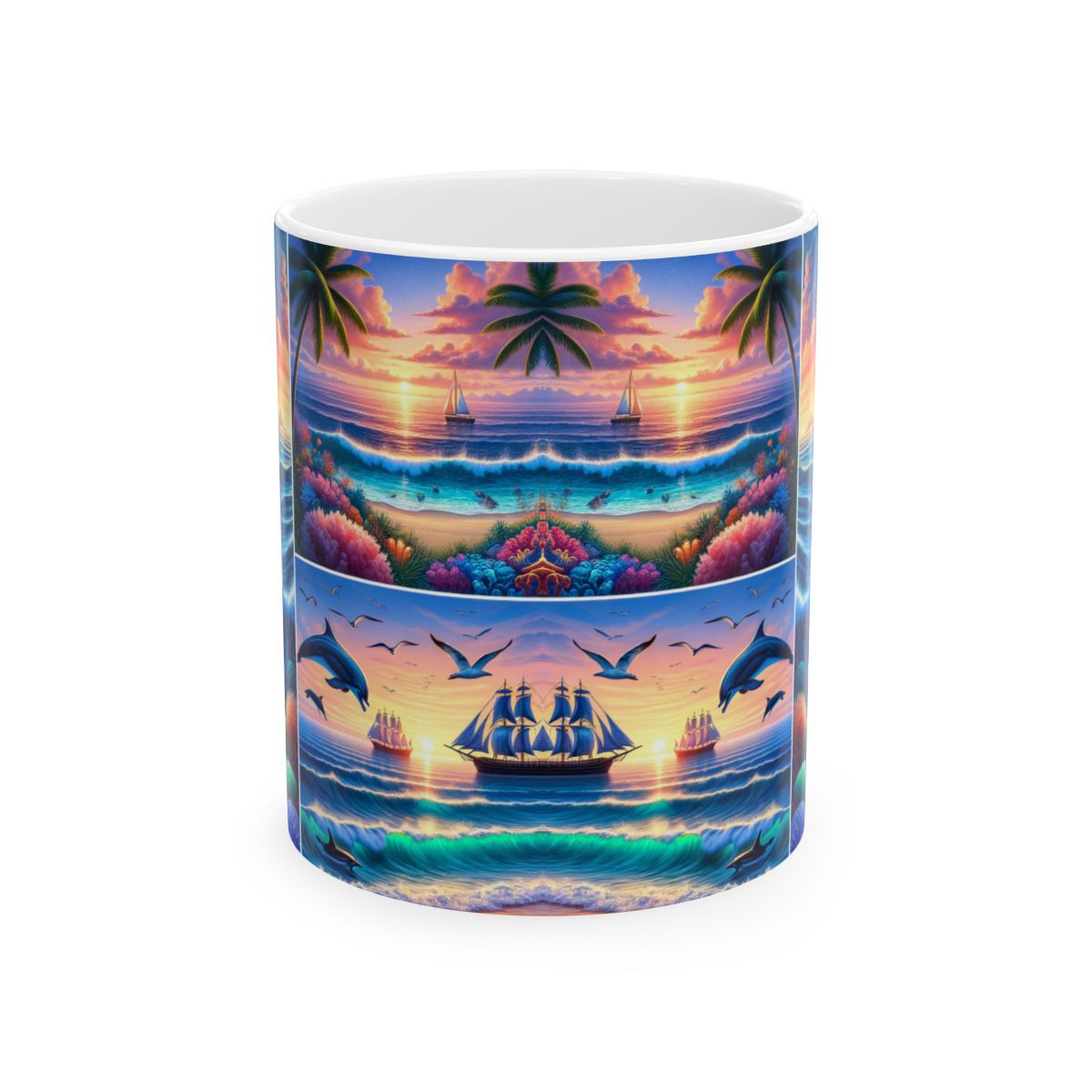 Aqua Elegance - Mug (11oz/15oz)