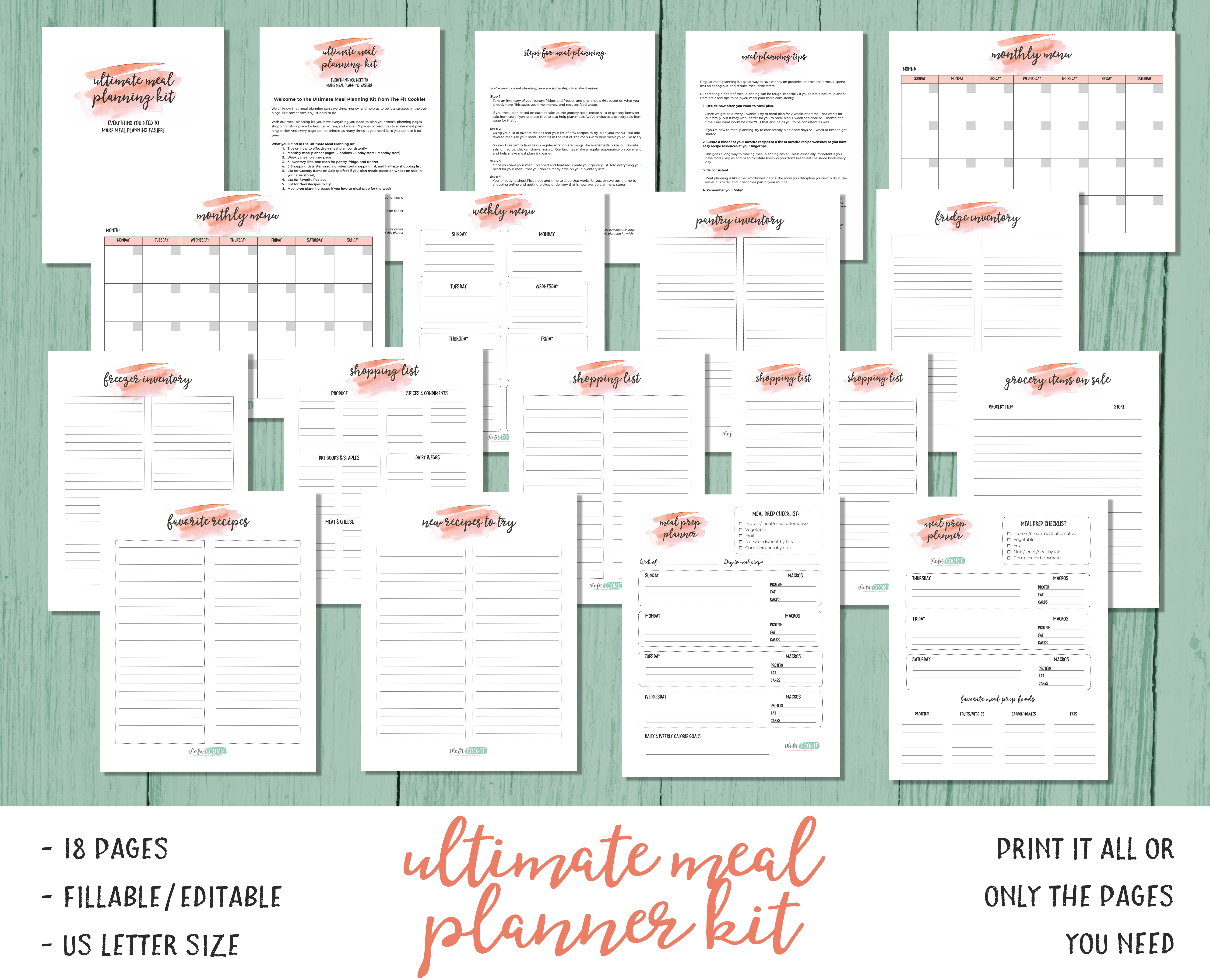 Ultimate Meal Planning Kit