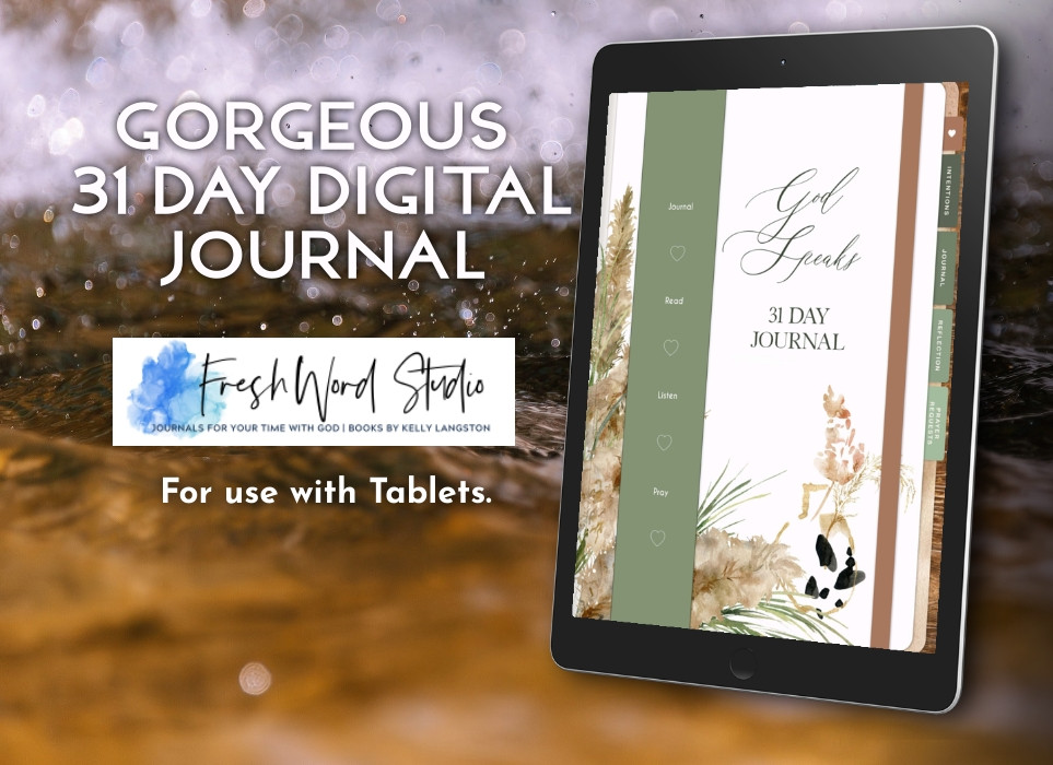 God Speaks 31 Day Journal