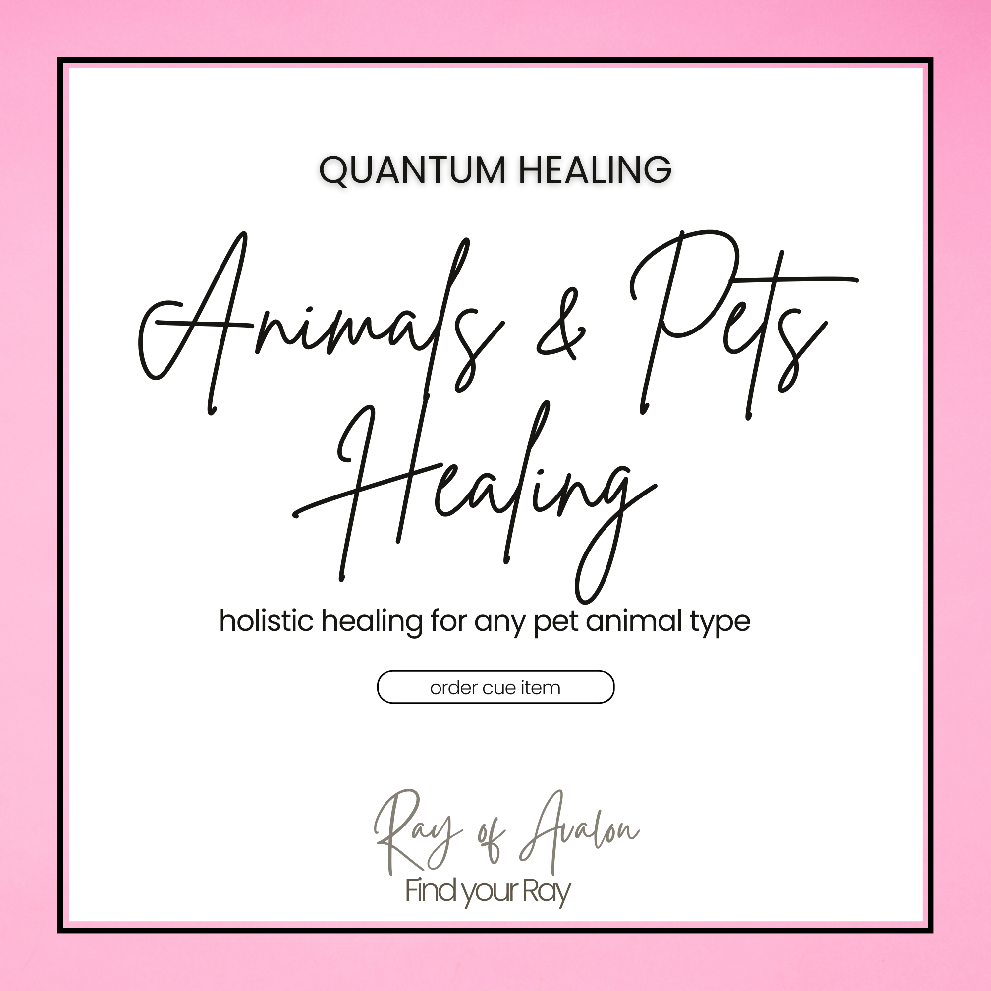 Pets and Animals - Quantum Healing