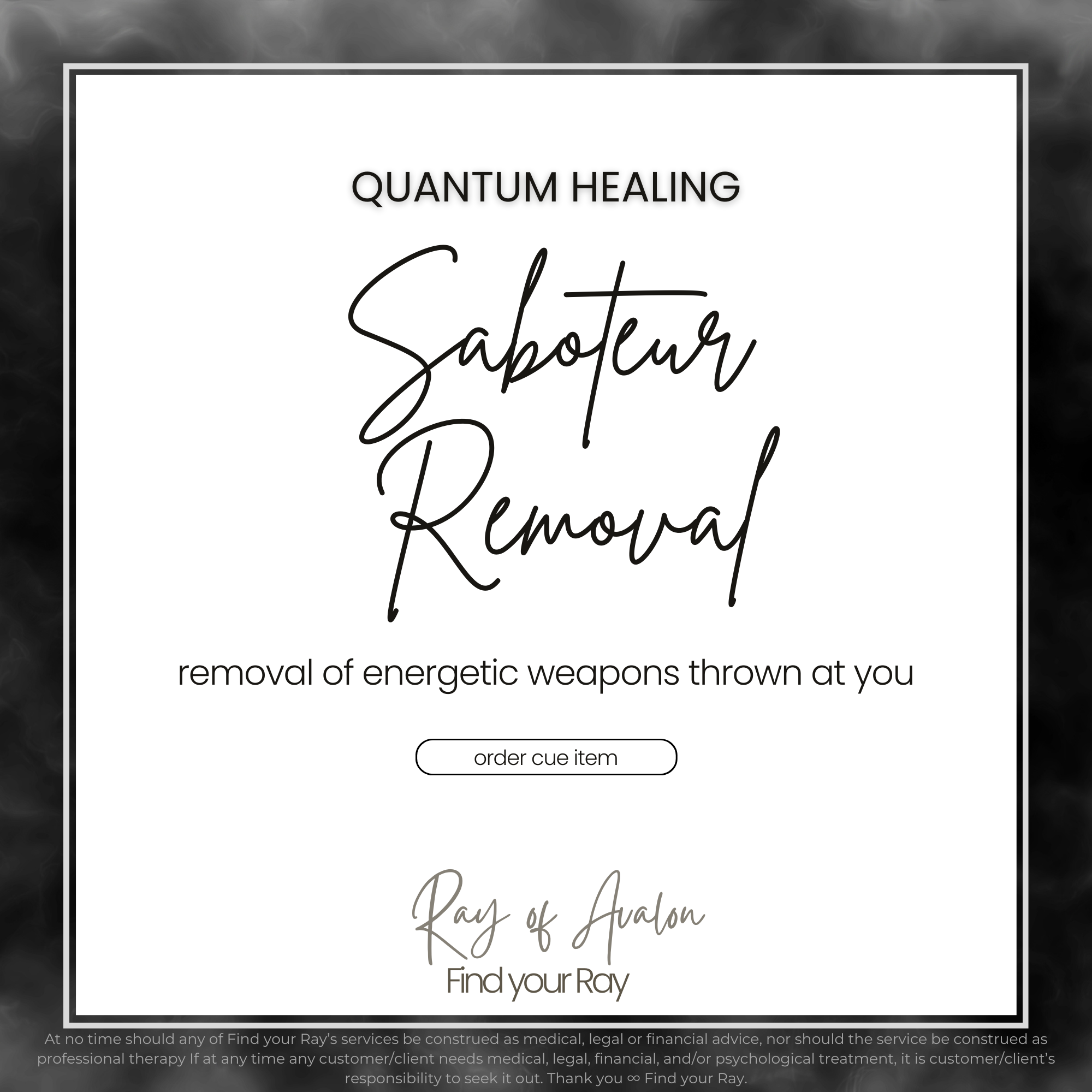 Saboteur - Quantum Healing