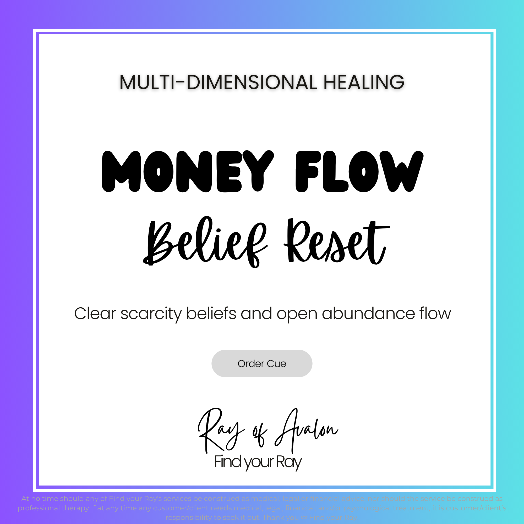 Money Flow Belief Reset