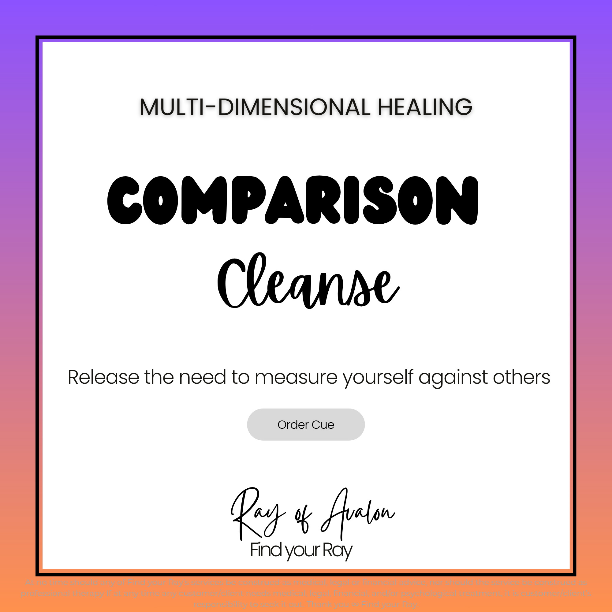 Comparison Cleanse