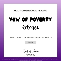Vow of Poverty  Release