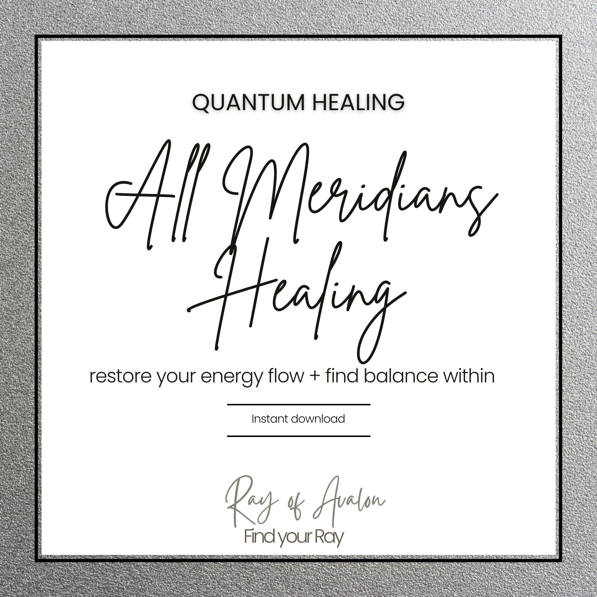 Meridians - Quantum Healing